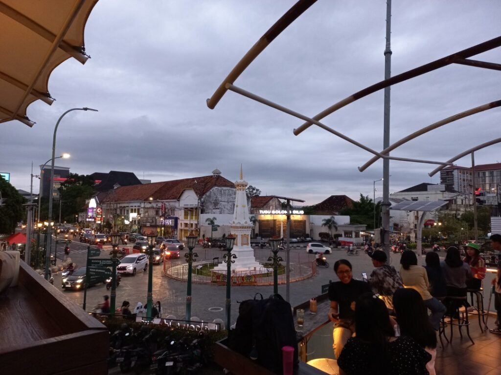 view tugu Jogja